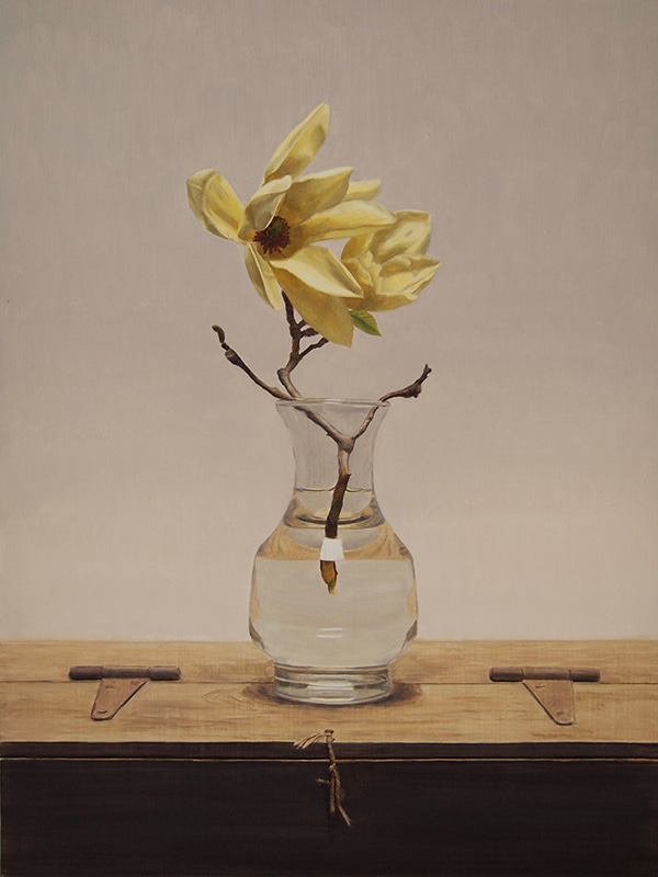 Yellow Magnolia by Tsering  Hannaford | Lethbridge Gallery